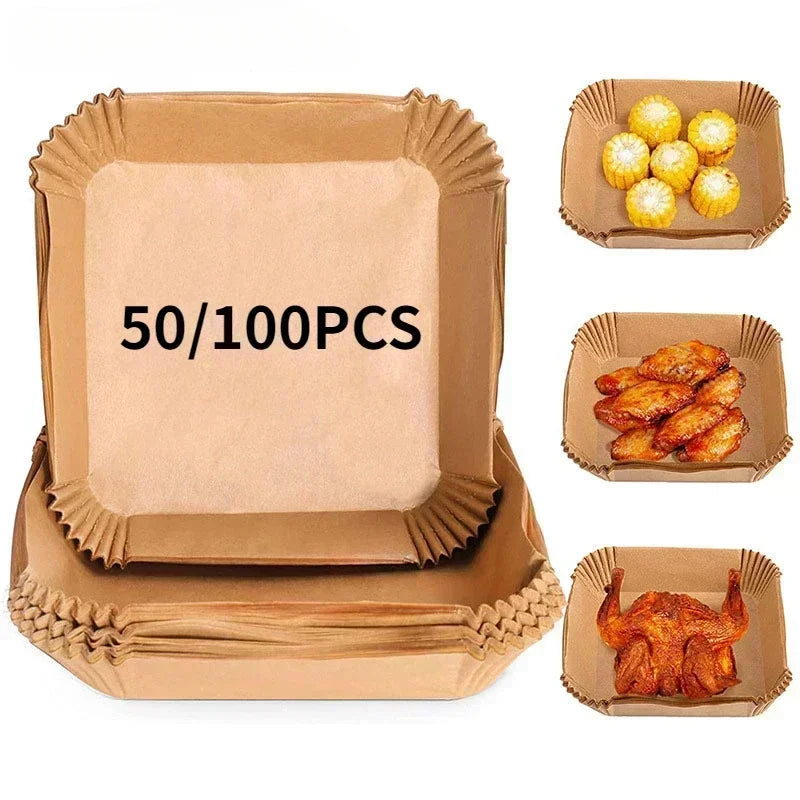 CookPaper™ – Air Fryer Baking Paper Liners