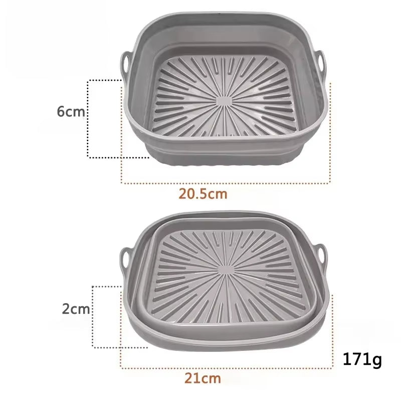 CrispFlex™ – Foldable Air Fryer Liner