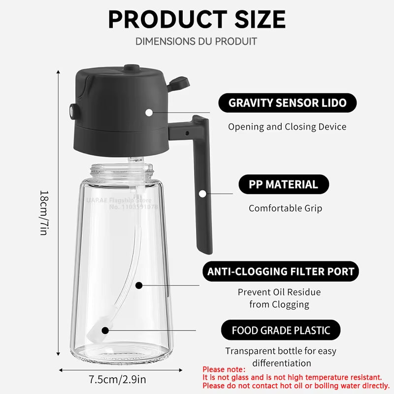 OilPro™ – 2-in-1 Oil Dispenser