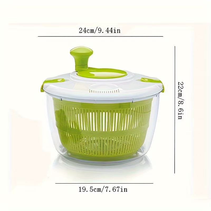 Spinova™ – Large Salad Spinner & Lettuce Dryer