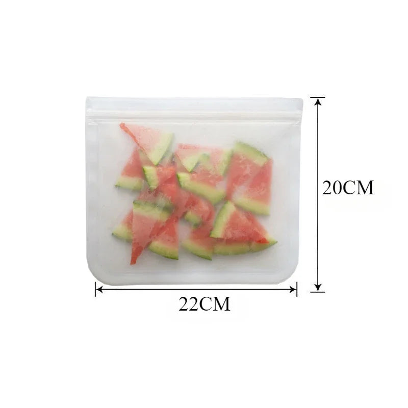 ZipLock™ 3-Piece Silicone Food Storage Bags